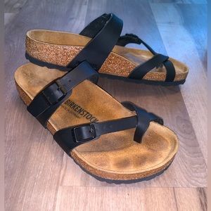 💥BIRKENSTOCK - Mayari - Black - 38 - EUC - worn maybe 3 times - like new!!